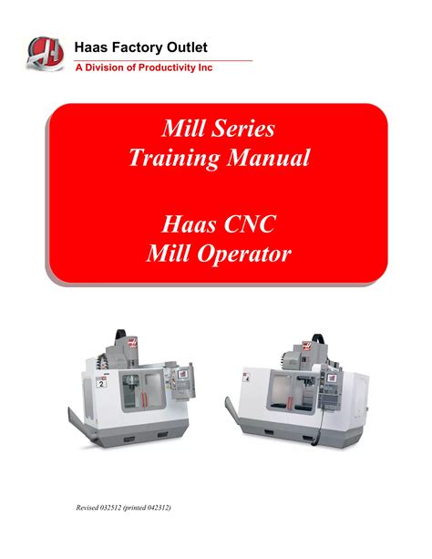 haas mill operators manual